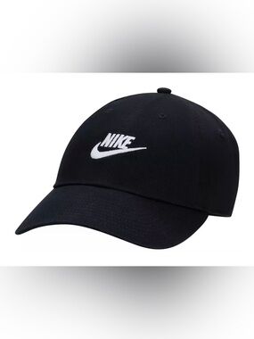 Nike Club Unstructured Futura Wash Cap Unisex Black M/L